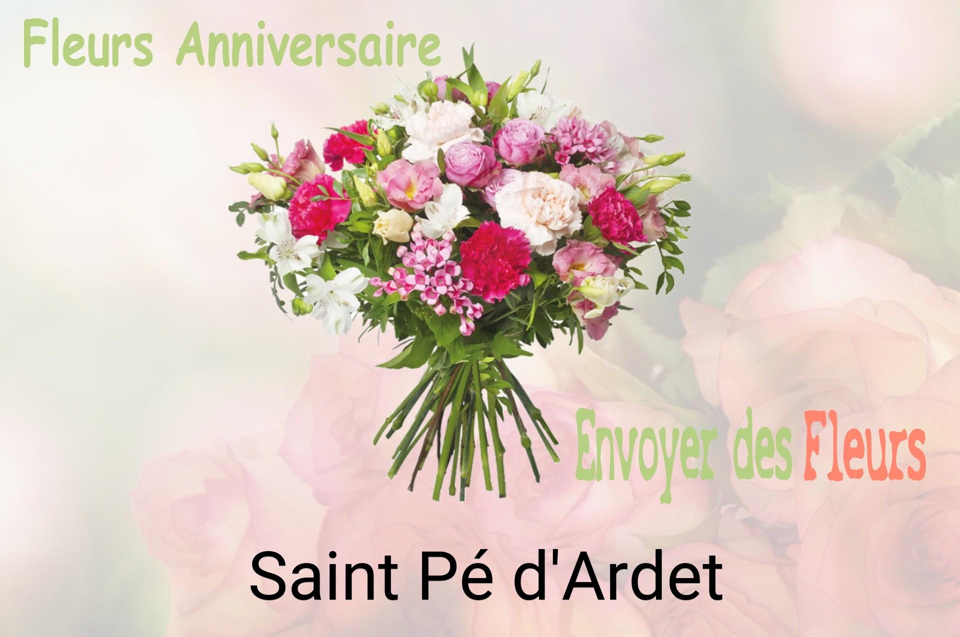Bouquet de fleurs d’anniversaire livré à Saint-Pé-d'Ardet