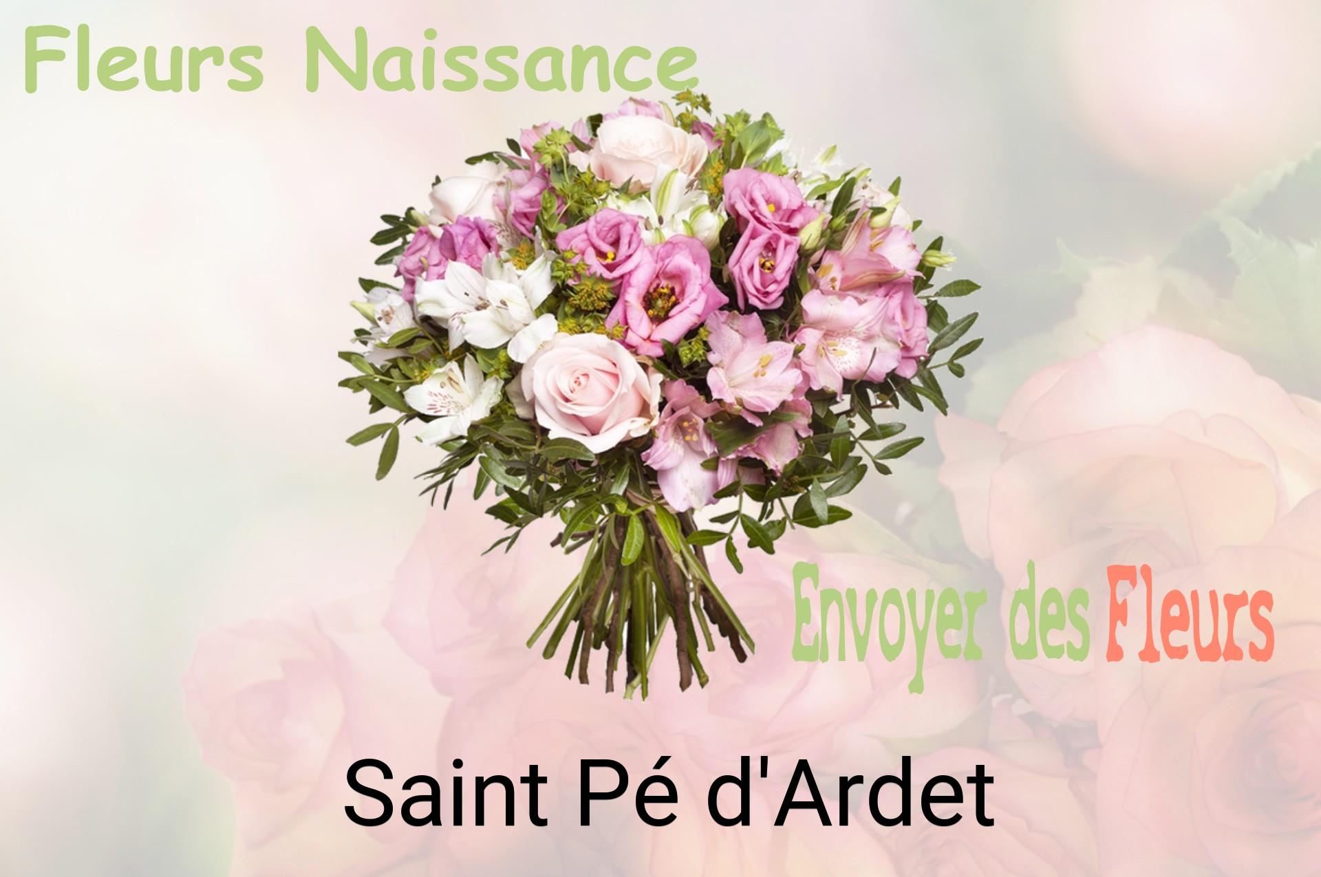 Bouquet de fleurs de naissance livré à Saint-Pé-d'Ardet